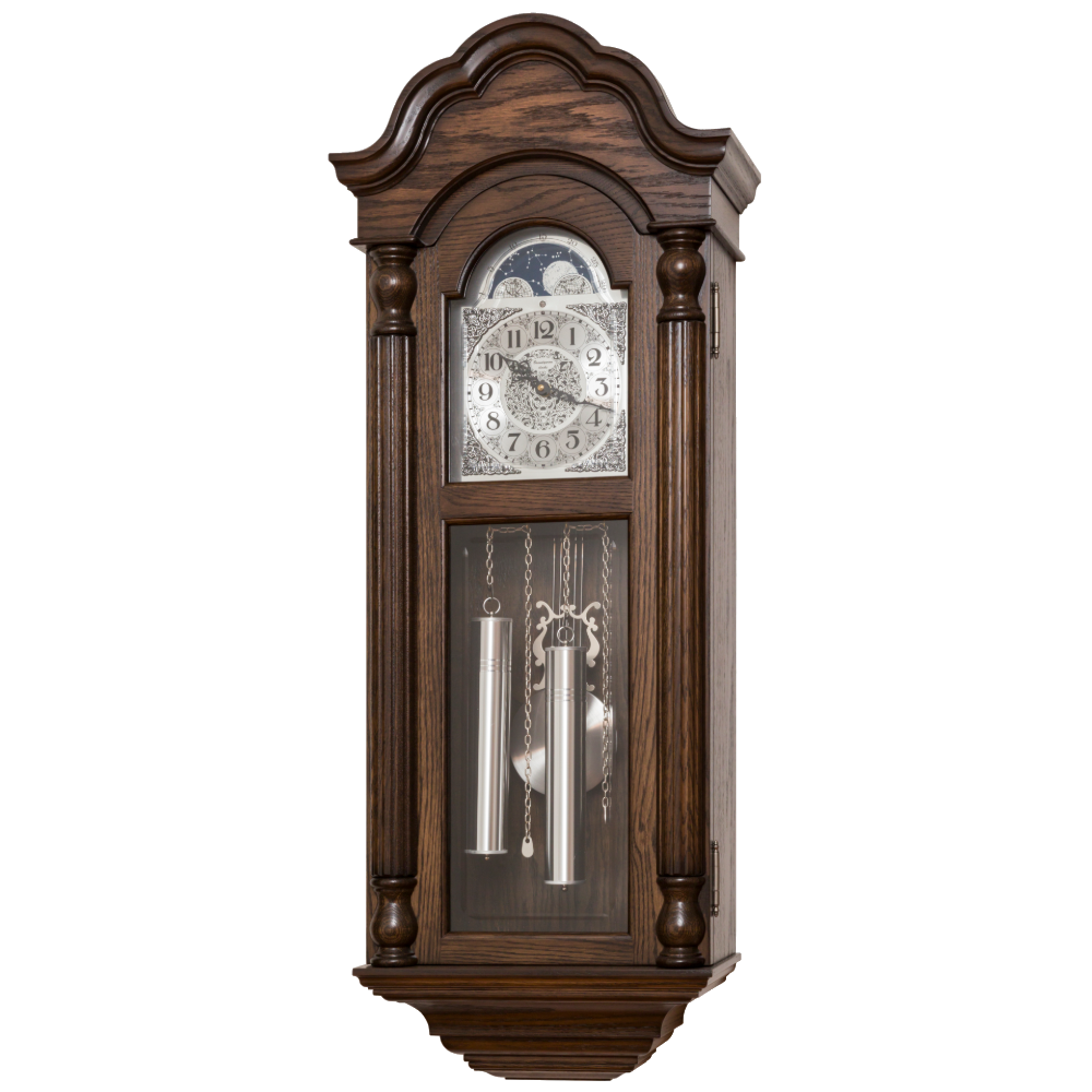 amish wooden wall clock pw503
