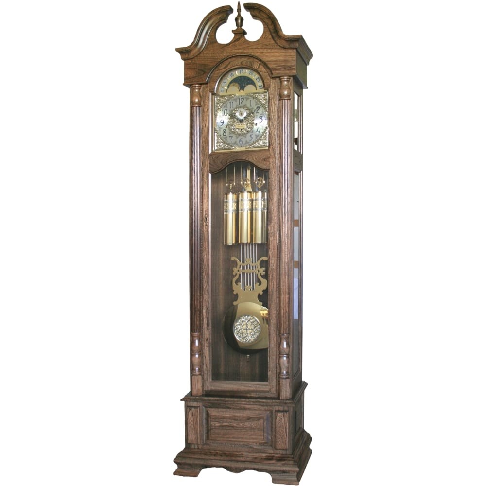 amish custom grandfather clock handmade in usa