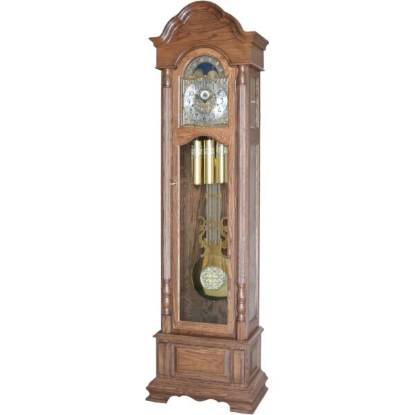 amish made grandfather clock custom