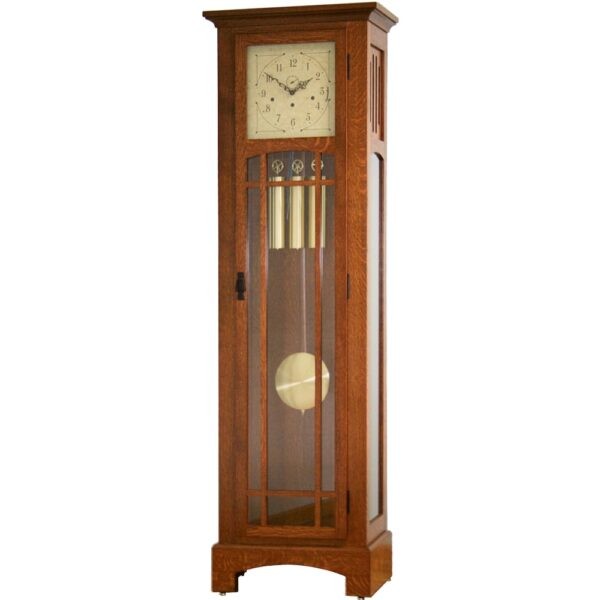 amish grandfather clock handmade in usa