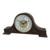 handmade mantel clock walnut wood