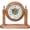 amish oak table clock for mantel