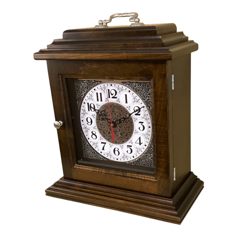 amish mantel clock custom hand made