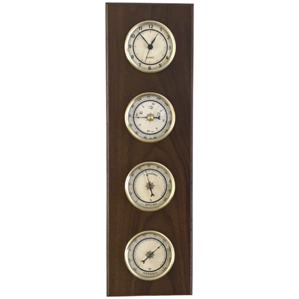 wall clock weather station amish made