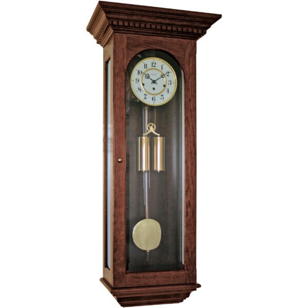 amish wall clock with hermle movement