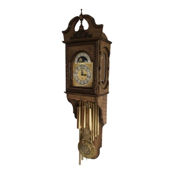 amish wall clock with tubular chime