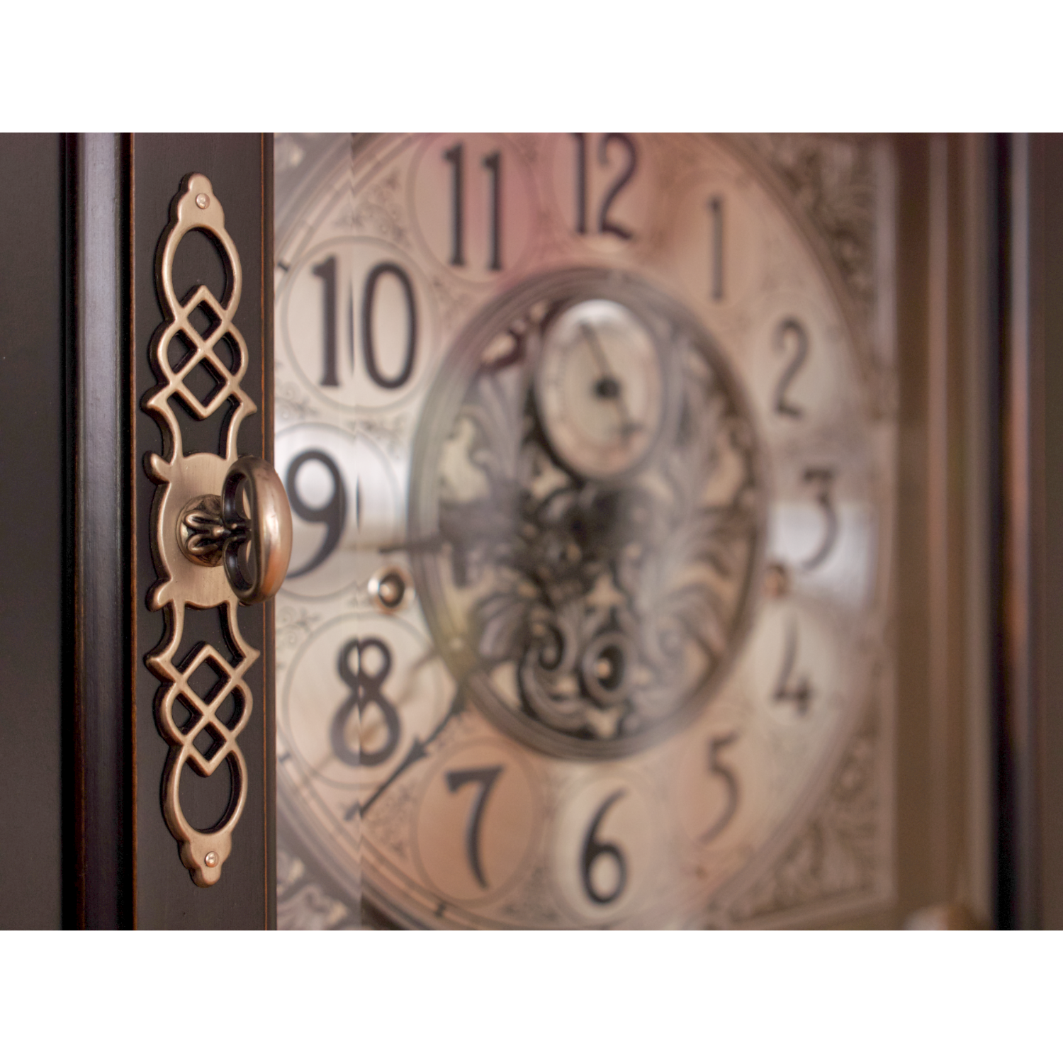 custom amish grandfather clock solid wood